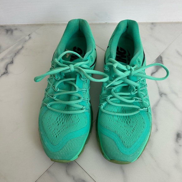 Women’s Nike Air Max Running Shoes Mint Green - Picture 3 of 5